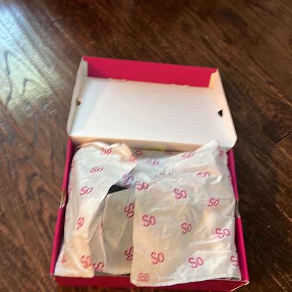 New 8.5 Womens tall black wedge heel boots - Picture 4 of 4